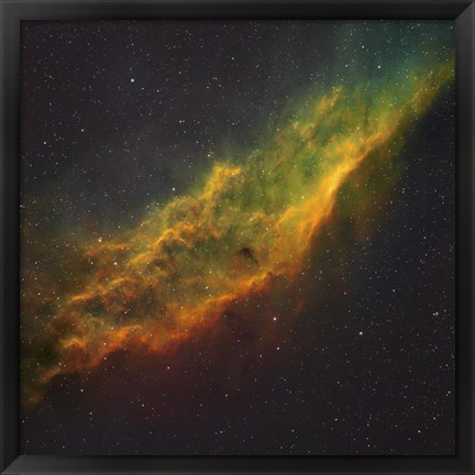 Framed California Nebula III Print