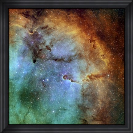 Framed Elephant Trunk Nebula III Print