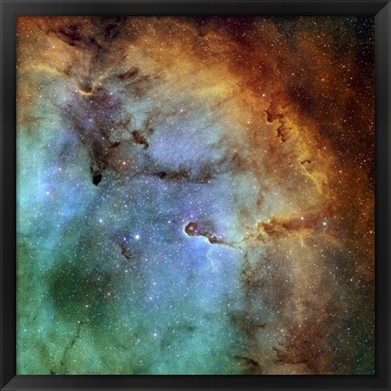 Framed Elephant Trunk Nebula III Print