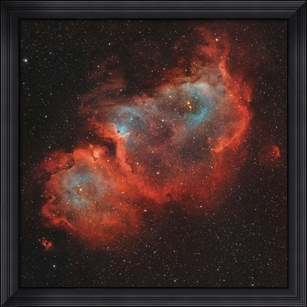 Framed IC 1848, the Soul Nebula Print