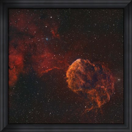 Framed Jellyfish Nebula Print