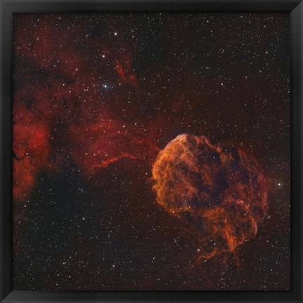 Framed Jellyfish Nebula Print