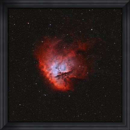 Framed NGC 281, the Pacman Nebula I Print