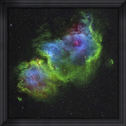 Framed Soul Nebula Print