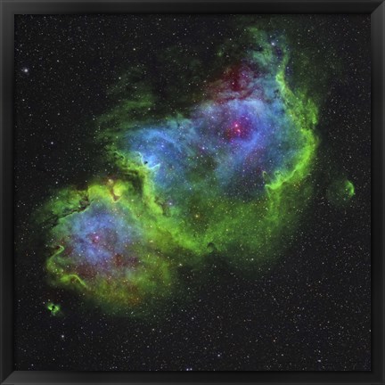 Framed Soul Nebula Print