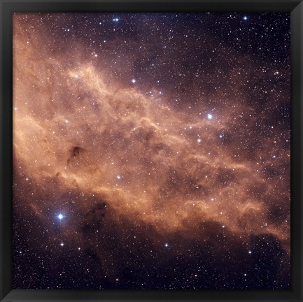 Framed California Nebula II Print