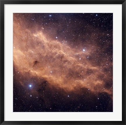 Framed California Nebula II Print