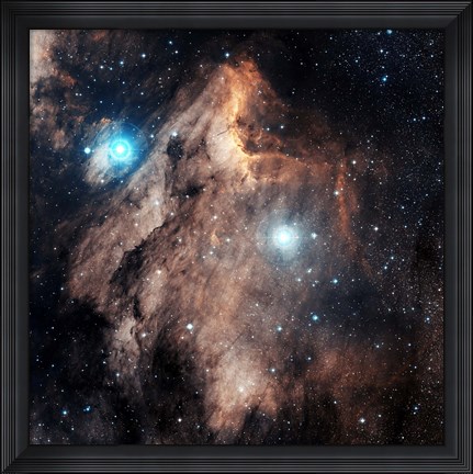 Framed Pelican Nebula III Print