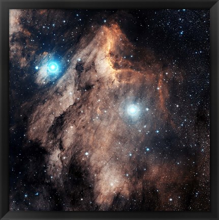 Framed Pelican Nebula III Print