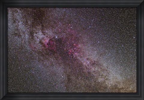 Framed North America Nebula and dark Nebulae in Cygnus I Print