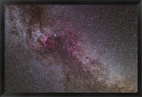 Framed North America Nebula and dark Nebulae in Cygnus I Print