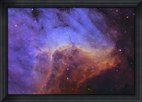 Framed Pelican Nebula I Print