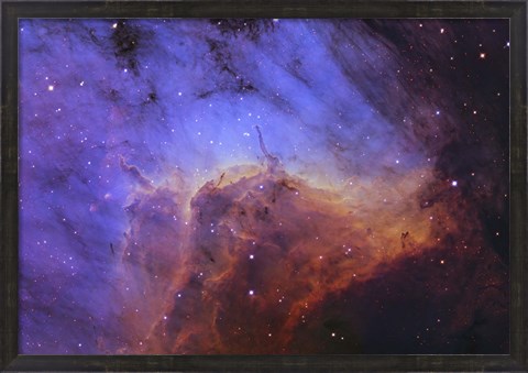 Framed Pelican Nebula I Print