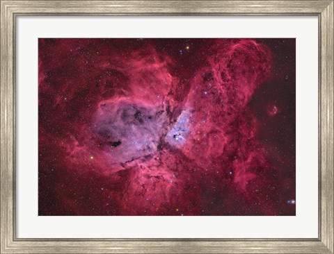 Framed NGC 3372, The Eta Carinae Nebula III Print