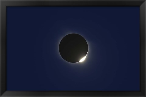 Framed Total Solar Eclipse Print