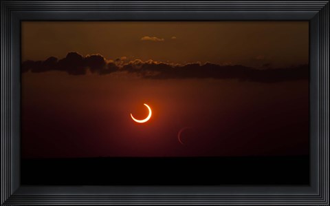 Framed Annular Solar Eclipse Print