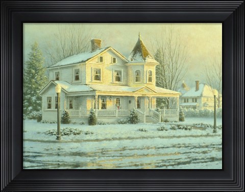 Framed 1904 Noyes Street Print