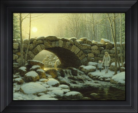 Framed By The Eastfork Print