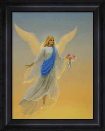 Framed Morning Angel Print