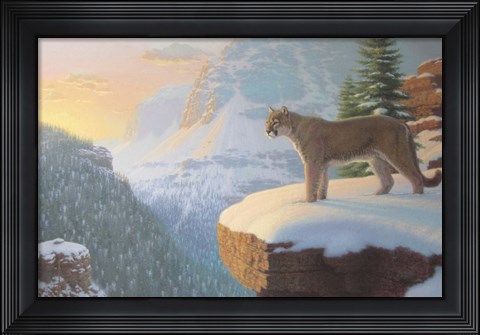 Framed Winter Watch Print