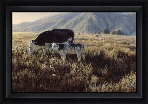 Framed April's Treasure Print