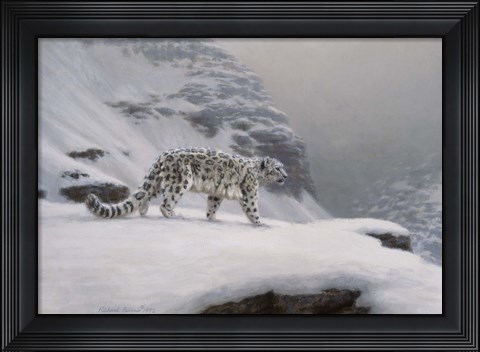 Framed Winter&#39;s Solitude Print