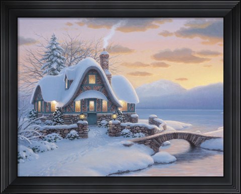 Framed Briggs Corner 1 Print