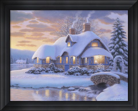 Framed Briggs Corner 2 Print