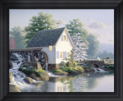 Framed Miller's Pond Print