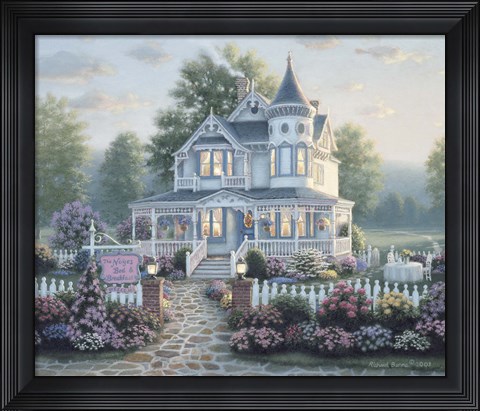 Framed Victorian Days Print