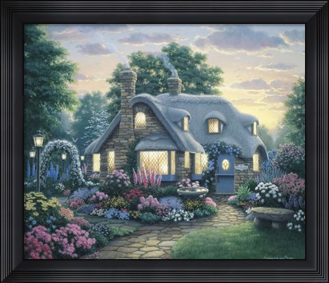 Framed Peaceful Place Print