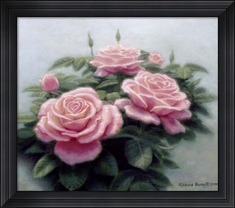 Framed Pink Ladies Print