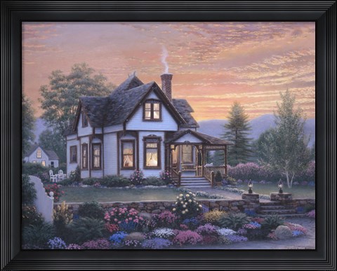 Framed Sunset Symphony Print