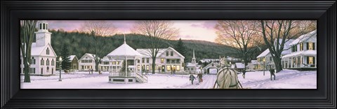Framed Sleigh Bells Ring Print