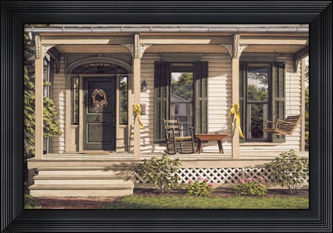 Framed Welcome Home Summer Print