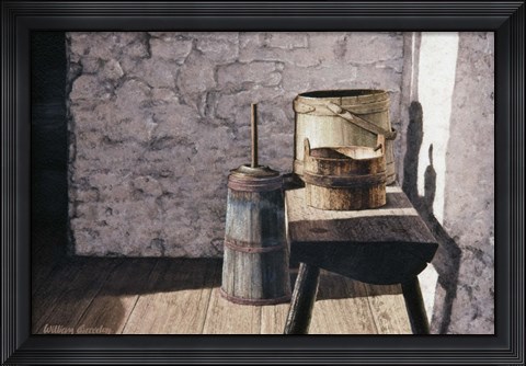 Framed Springhouse Still Life Print