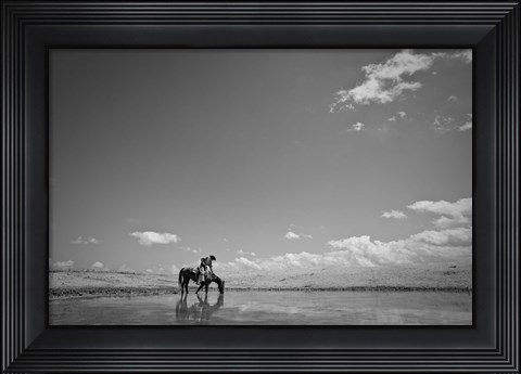 Framed Quite Moment Print