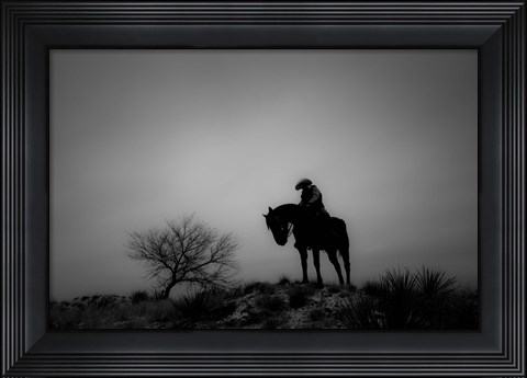Framed Silence Print
