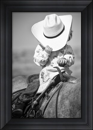 Framed True Cowgirl Print