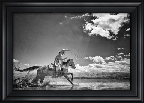 Framed Walk on Water Print