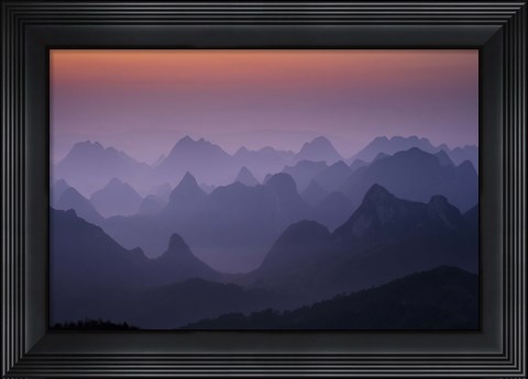 Framed Enchanted China Print