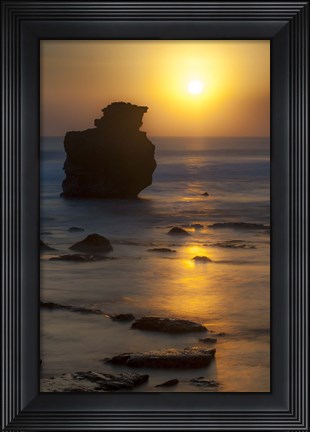 Framed Bali Sunset Print