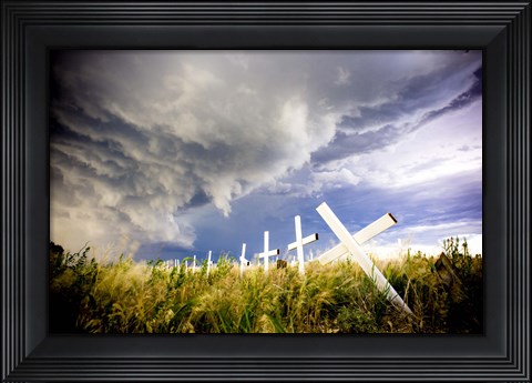 Framed Heaven's Fury Print