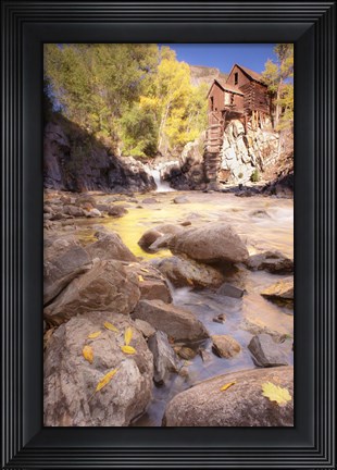 Framed Lost Mill Print