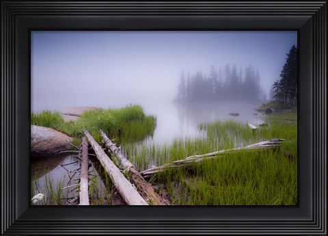 Framed Lower Sand Creek Lake Print