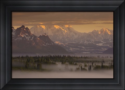 Framed Moods Of Denali Print