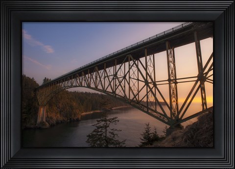 Framed Over It All Print