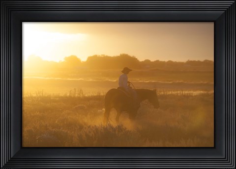 Framed Ready To Ride Print