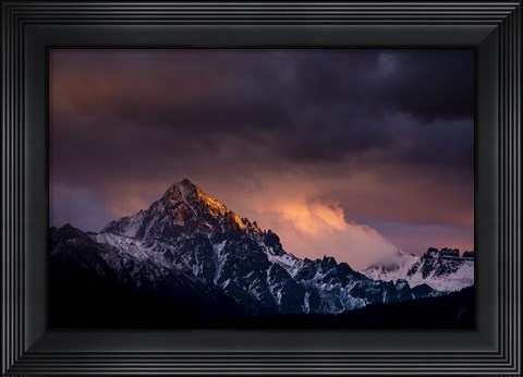 Framed Storm Of Fury Print