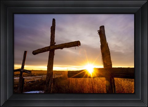 Framed Three Print
